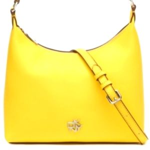 SOLD DONNA KARAN DKNY Yellow 🍋 Carol Pouchette Bag